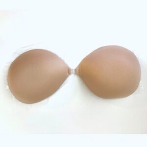 BOOMBA Sticky Bra Beige Size H Strapless Adhesive Silicone NEW‎ open box